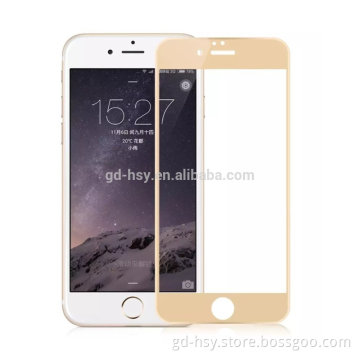 2016 new arrivals 3D full cover tempered glass screen for Apple iphone 6, 6 plus 0.33mm anti-broken protector